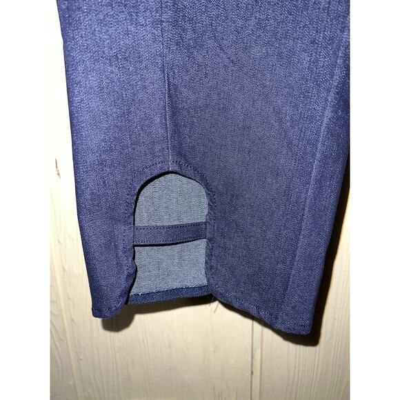 Ruby Rd. Jeans Women's 18W Crop Ankle Keyhole Cut Out Pull-On Skinny Denim - Picture 3 of 8